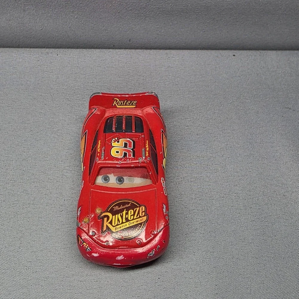 Disney Pixar Cars Lot‎ Of 5 Mcqueen Mater Leak Less Ferrari F430 Lenticular Eyes